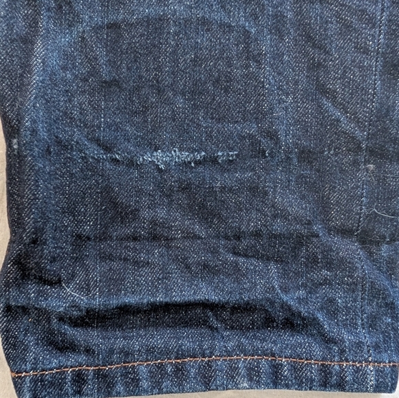 The Unbranded UB201 Tapered Fit - 14.5oz Indigo Selvedge Denim Size 36 Raw Denim - Picture 9 of 15